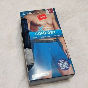 Men's Hanes - S (28-30) - Premium 4 pk X-Temp Comfort Boxer Briefs Reg Length